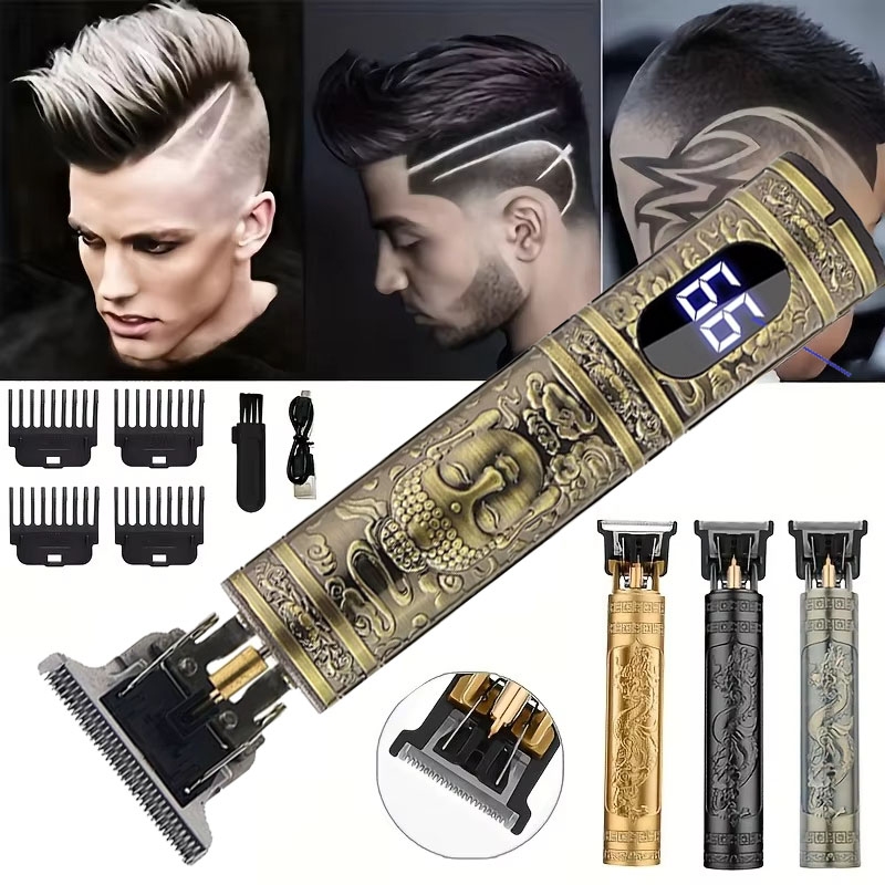 Mens Vintage Grooming Kit - T9 빈티지 헤어 클리퍼 남성용 전기