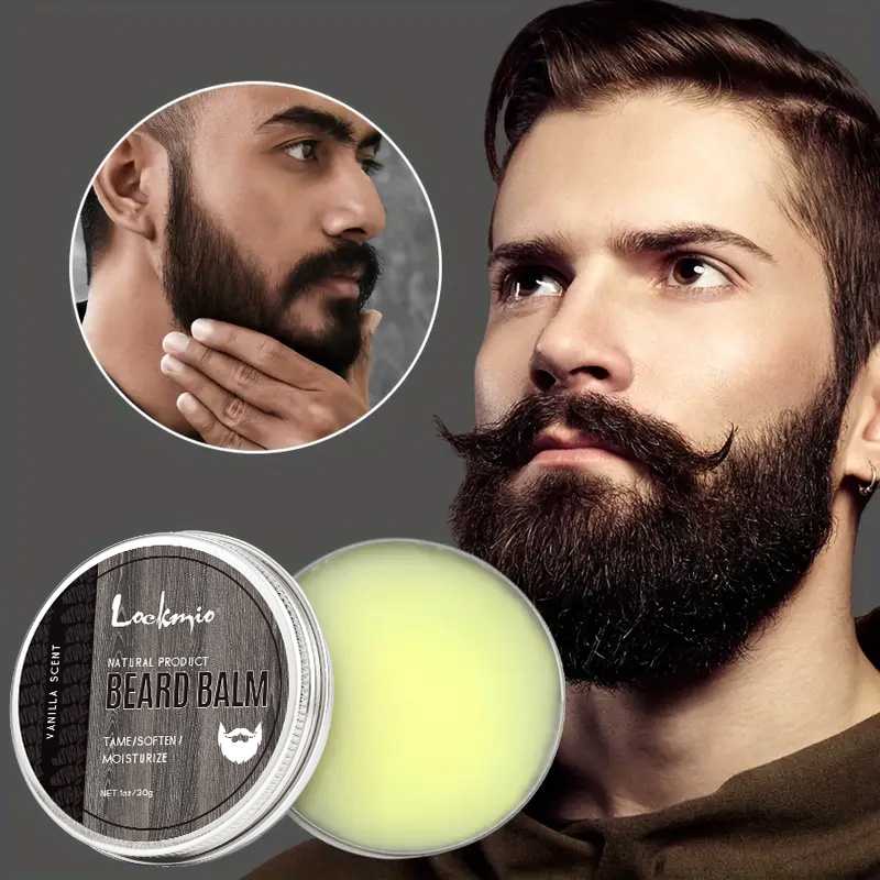 Men'S Grooming Tonic - LOCKMIO 천연 수분 콧수염 크림 수리