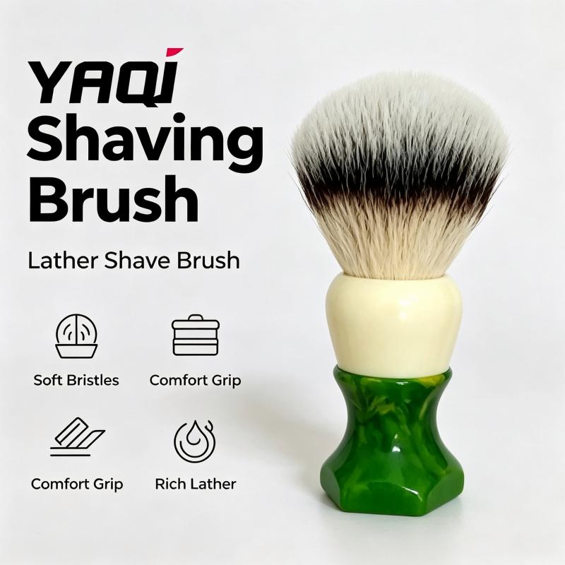 Men'S Grooming Cream - 남성용 습식 면도 브러시 YAQI 부드러운