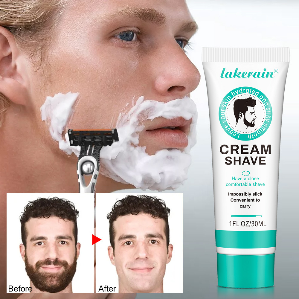 Men'S Grooming Cream - 레이크레인 쉐이브 크림 쉐이브 젤 스무스