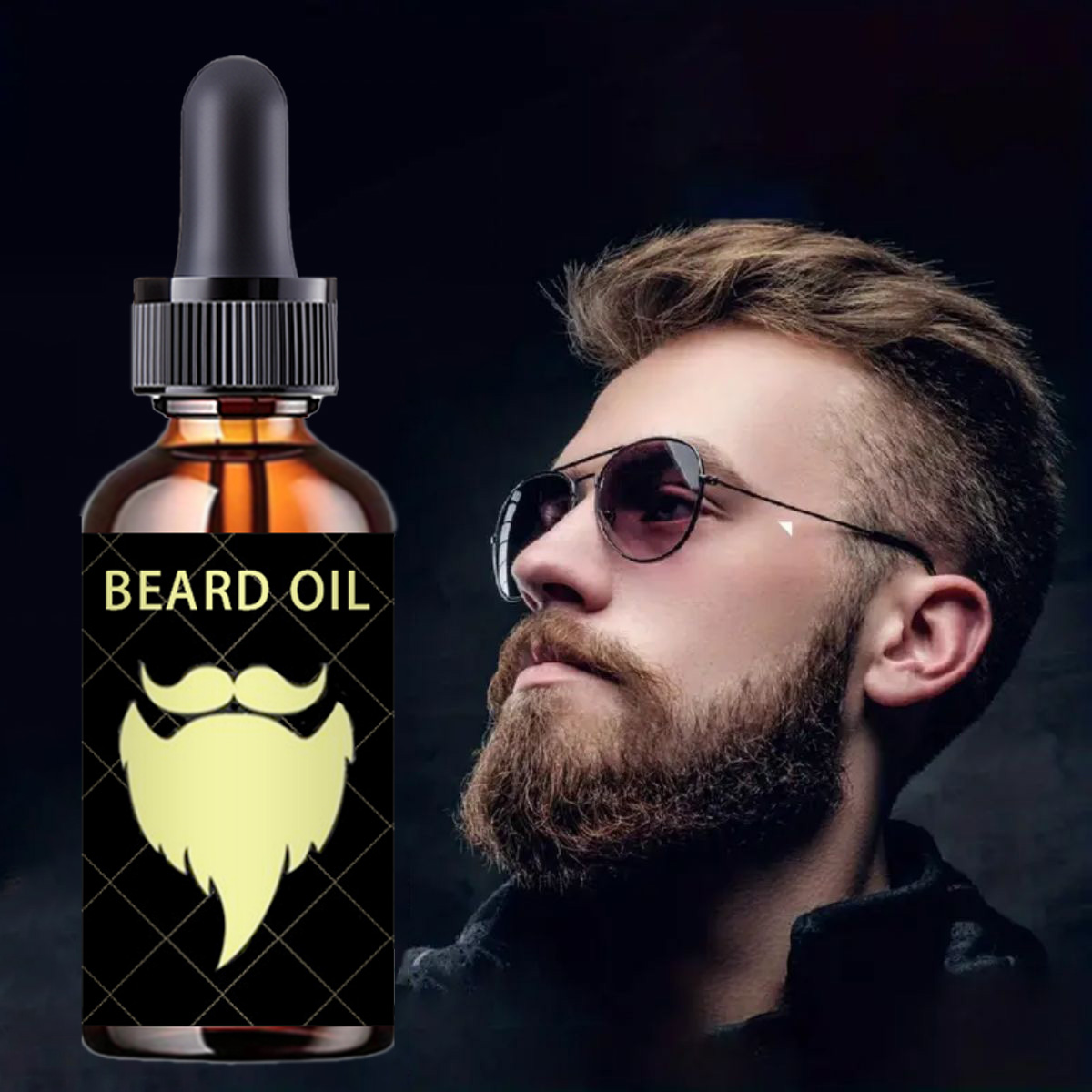 Men'S Grooming Tonic - 100% 천연 가속 얼굴 털 성장
