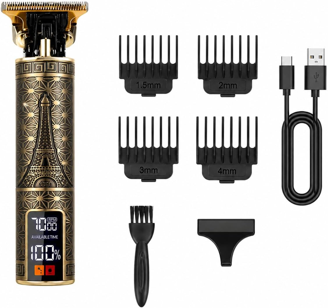 Men'S Face Grooming - 남성용 전문가용 전기 헤어 클리퍼(USB 포함),