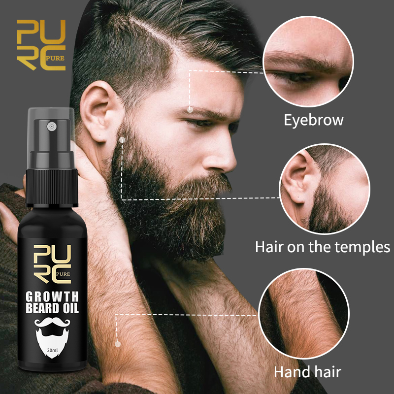 PURC 수염 성장 오일 남성용 모발 성장 제품 두꺼워 - Men'S Grooming Tonic 리뷰 및 가격