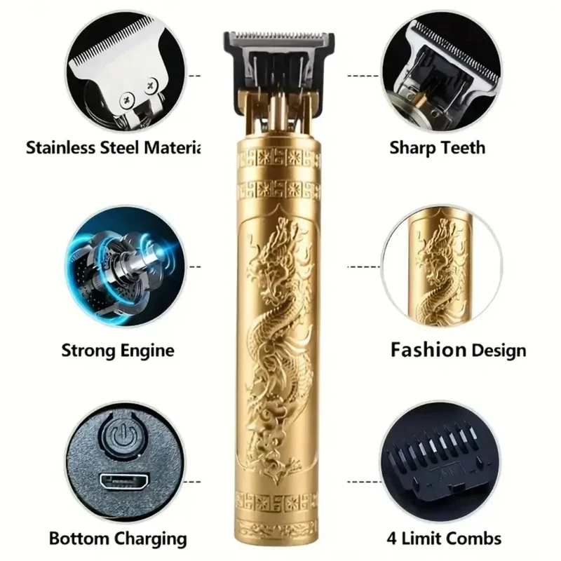T9 빈티지 헤어 클리퍼 남성용 전기 수염 트리머 키트 - Mens Vintage Grooming Kit 리뷰 및 가격