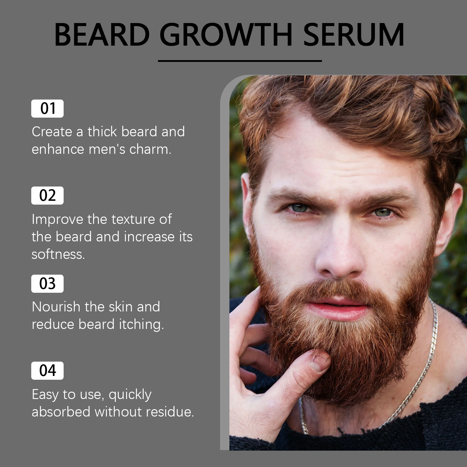 수염 성장 오일 증모 세럼, 수염 성장 촉진, 뿌리 강 - Men'S Grooming Tonic 리뷰 및 가격