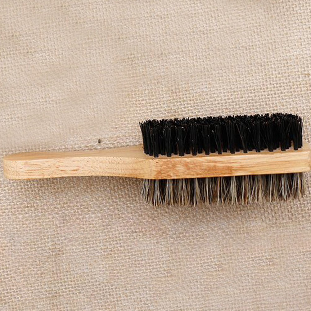 2Pcs 수염 스타일링 빗 양면 멧돼지 강모 브러시 인 - Men'S Grooming Hair 리뷰 및 가격