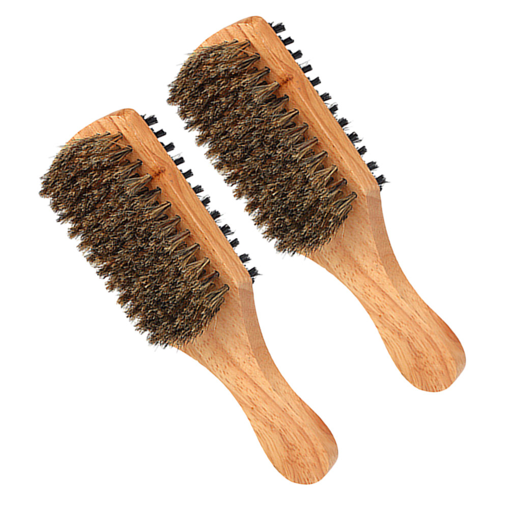 2Pcs 수염 스타일링 빗 양면 멧돼지 강모 브러시 인 - Men'S Grooming Hair 리뷰 및 가격