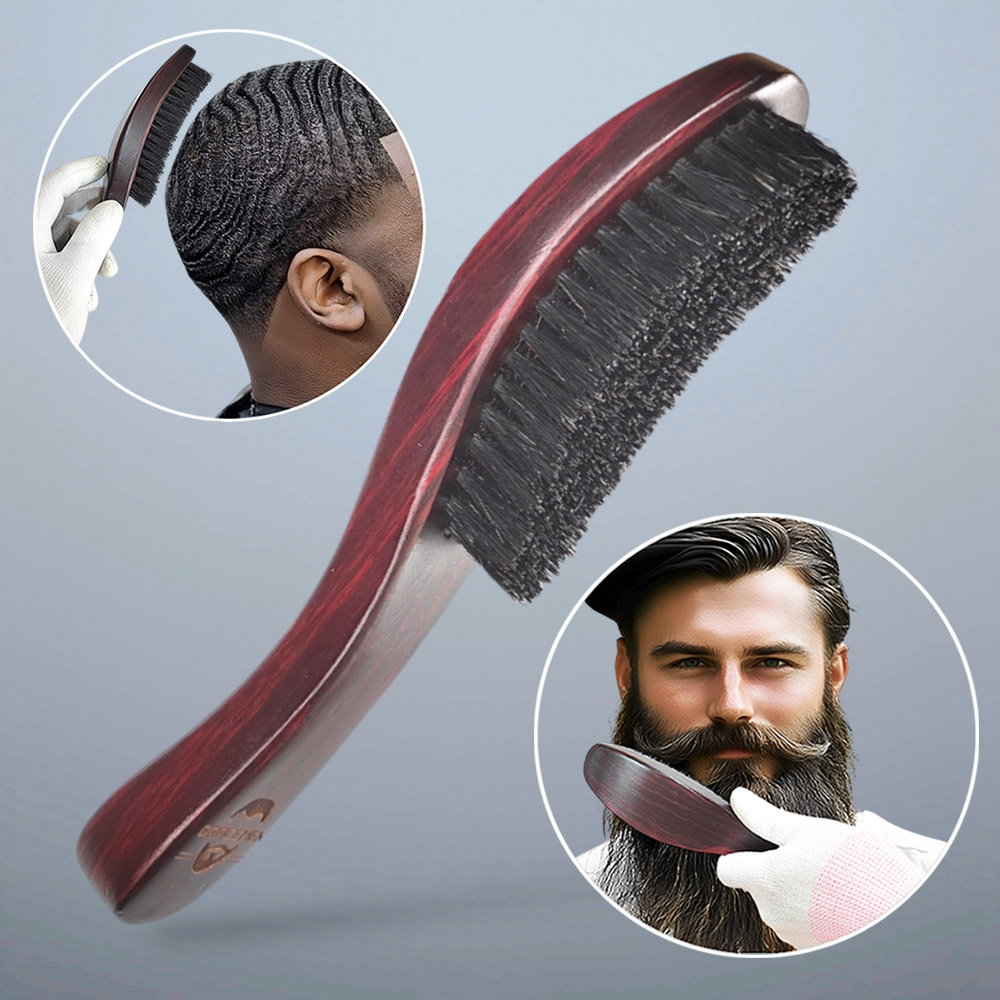 그레이스맨 360 웨이브 브러쉬 곡선형 나무 손잡이 헤 - Men'S Grooming Hair 리뷰 및 가격